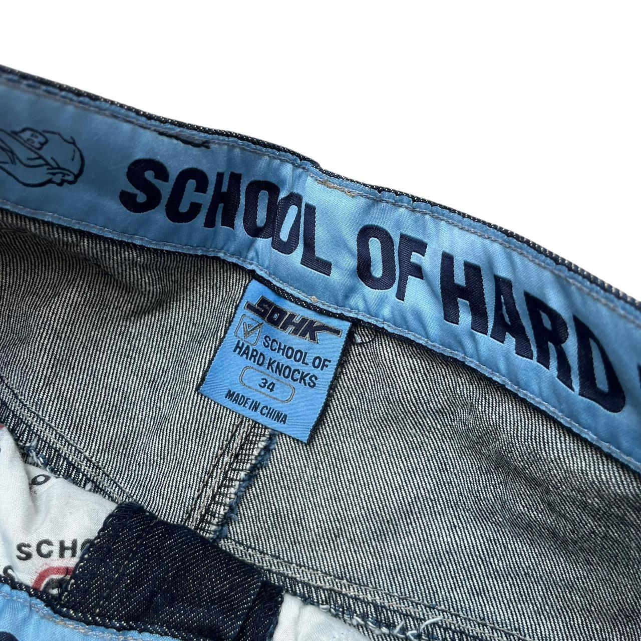 School Of Hard Knocks Navy Baggy Jorts