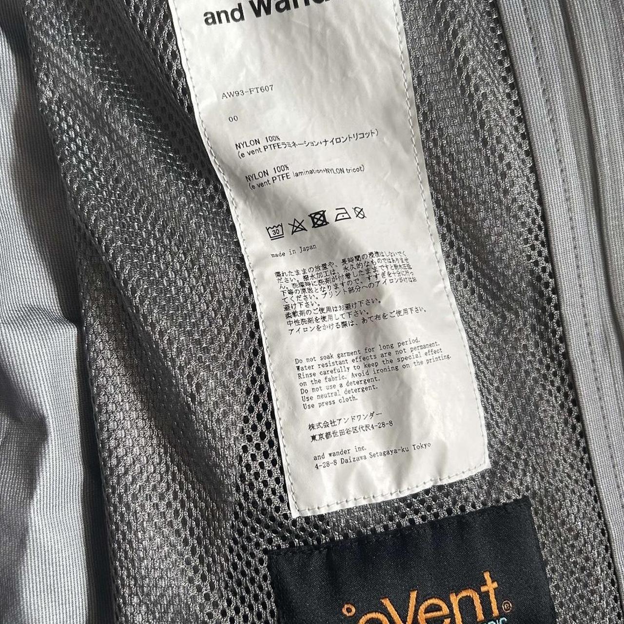 And Wander Pertex Lightweight Event Activewear Jacket